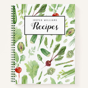 Boerderij Verse Veggies Recipe Book Notitieboek