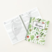 Boerderij Verse Veggies Recipe Book Notitieboek (Binnen)
