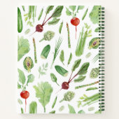 Boerderij Verse Veggies Recipe Book Notitieboek (Achterkant)