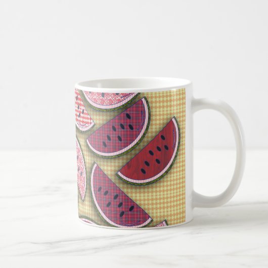 Boerderij: Verse watermeloenen kunst Koffiemok (Rechts)