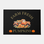 Boerderij verse waterverf pompoenen herfst herfst deurmat (Voorkant)