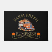 Boerderij verse waterverf pompoenen laat herfst he deurmat (Voorkant)