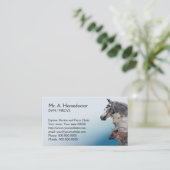 Boerderij vet benoeming afsprakenkaartje (Staand voorkant)