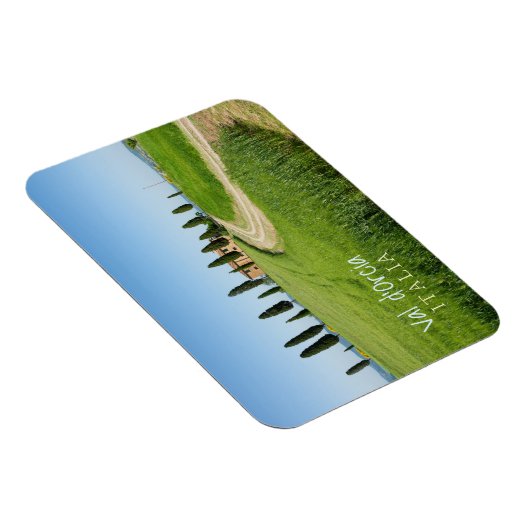 Boerderij villa met cypersbomen in Toscane Magneet (Rechterzijde)