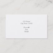 Boerderij visitekaartje (Achterkant)