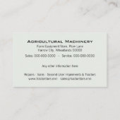 Boerderij Visitekaartje (Achterkant)