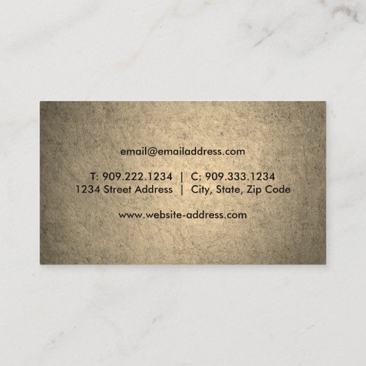 Boerderij - Visitekaartje kool (Achterkant)