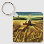  Boerderij voor de landbouw, warmbouw Sleutelhanger (Voorkant)