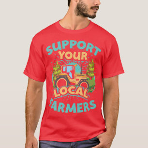 Boerderij voor de teelt van trekkers t-shirt