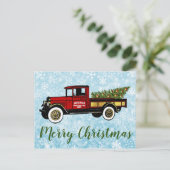  Boerderij voor kerstbomen Briefkaart (Staand voorkant)