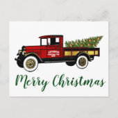 Boerderij voor kerstbomen Briefkaart (Voorkant)