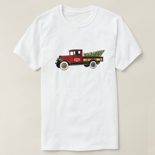  Boerderij voor kerstbomen T-shirt (Design voorkant)