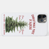 Boerderij voor kerstboomkoorts Case-Mate iPhone case (Achterkant (horizontaal))
