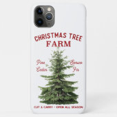 Boerderij voor kerstboomkoorts Case-Mate iPhone case (Achterkant)