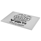 Boerderij voor keuken op tafel altijd vers snijplank (Hoek)