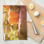 Boerderij voor pompoenen en pompoenen, Abstract Theedoek (Quarter Fold)