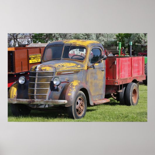 Boerderij vrachtwagen uit Yesteryear Poster (Voorkant)