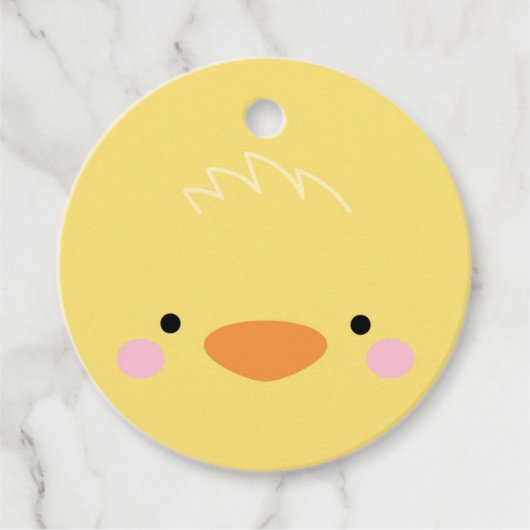 Boerderij Vrienden Curious Chick Gift Label (Voorkant)