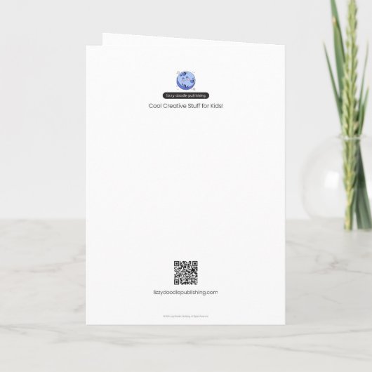 Boerderij Vrienden Vrolijke Koe Gelukkige Verjaard Kaart (Achterkant)