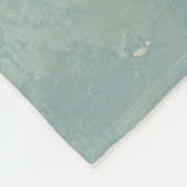 Boerderij vun - koe met bloeiende kroon fleece deken (Hoek)