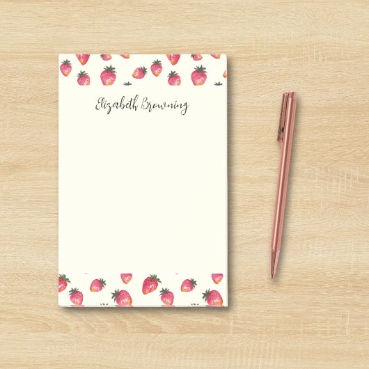 Boerderij Waterverf Aardbeien Lente Post-it® Notes