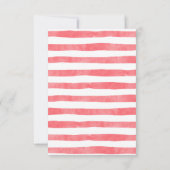 Boerderij Waterverf Dieren Baby shower Bedankkaart (Achterkant)