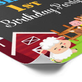 Boerderij welkomstpartij voor het poster (Hoek)