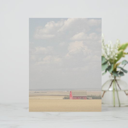 Boerderij — Wheat Fields — schap papier (Staand voorkant)