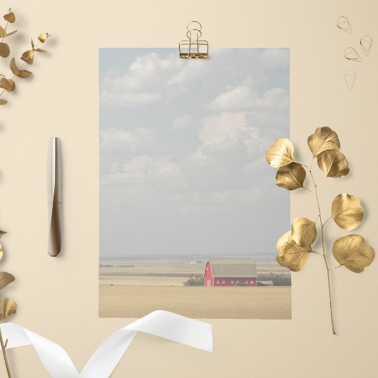 Boerderij — Wheat Fields — schap papier