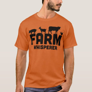 Boerderij Whisperer Farmer Animal Land T-shirt