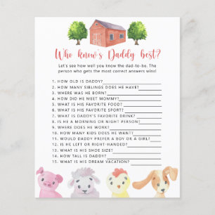 Boerderij - Wie kent papa beste spel