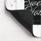 Boerderij Wit Hout Rustiek Melkkannetje Home Sweet Muismat (Hoek)