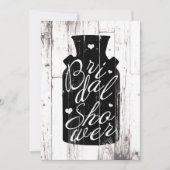 Boerderij Wit Houten Rustieke Melkkruik Vrijgezell Kaart (Voorkant)