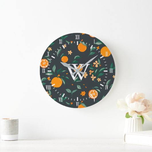 Boerderij Witte cijfers Citrus Sinaasappel Botanis Grote Klok (Huis)