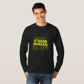 Boerderij Worker Cool Galaxy Job T-shirt (Voorkant volledig)