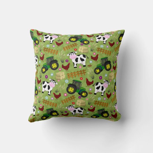 Boerderij Yard Koe Kussen (Achterkant)