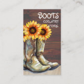  Boerderij Zonnebloem Rustige Natuur Visitekaartje (Voorkant)