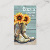  Boerderij Zonnebloem Rustige Natuur Visitekaartje (Voorkant)