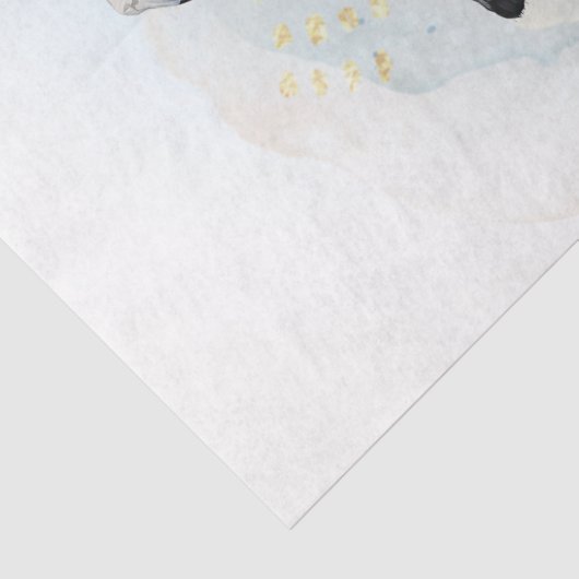 Boerderij ZuivelKoe Waterverf Tissuepapier (Detail)