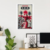 Boerderijarbeiders Luciferdoosje Kunstprint, Cubaa Poster (Thuiskantoor)
