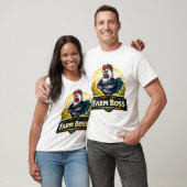 Boerderijbeheerder overzicht t-shirt (Unisex)