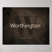 Boerderijdecorprint met rustieke op maat gemaakte  poster (Voorkant)