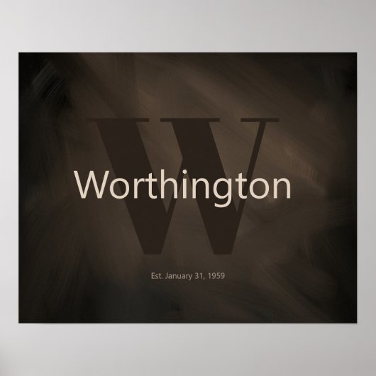 Boerderijdecorprint met rustieke op maat gemaakte  poster (Voorkant)