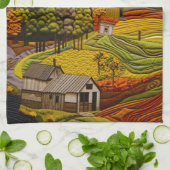 Boerderijdeken Theedoek (Gevouwen)