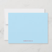 Boerderijdier Baby Jongen Geboorte Foto Aankondigi Aankondiging (Achterkant)