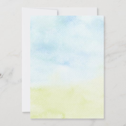 Boerderijdier Baby Shower Uitnodigingen (Achterkant)