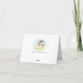 Boerderijdier Bedankkaartjes Bedankkaart (Achterkant)