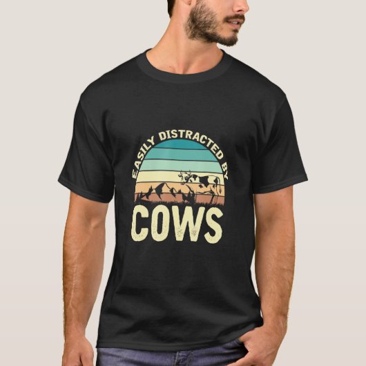 Boerderijdier Boer Koe T-shirt (Voorkant)