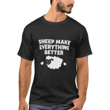 boerderijdier shirt, schapenliefhebber tee, dier h