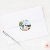 Boerderijdier, sticker voor boerderijfeestje (Envelop)
